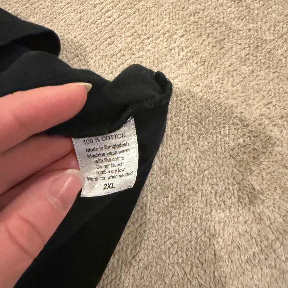 Harley Davidson Skull Graphic Tee Womens XL Vintage Inspired Biker Grunge Moto - Picture 6 of 6